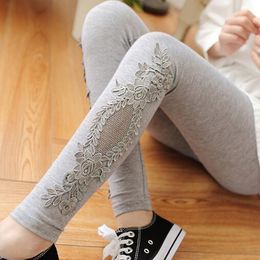 Women's Leggings XS-7XL Leggings For Women Modal Cotton Lace Crochet Leggins Large Size Long Tights Leg Pants Size 7XL 4XL XXXL XXL 6XL 5XL 230811