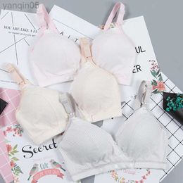 Maternity Intimates Nursing bra For pregnant women maternity Clothes pregnancy Cotton maternity bra for breastfeeding lactation underwear bras HKD230812