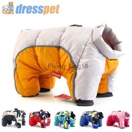 Winter Pet Dog Clothes Super Warm Jacket Thicker Cotton Coat Waterproof Small Dogs Pets Clothing For French Bulldog Puppy HKD230812