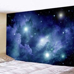 Tapestries Galaxy Starry Sky Tapestry Moon Universe Space Nebula Wall Hanging Wall Cloth for Home Bedroom Dormitory Decoration R230812