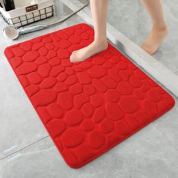 Carpet Memory cotton bathroom floor mat anti slip Rug 230812