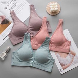 Maternity Intimates New Nursing Bra Pregnant Women Underwear Maternity Breastfeeding Bra Front Closure Brasier HKD230812