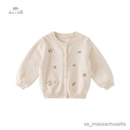 Jackets Bella Children's Girl's 2023 Autumn New Fashion Casual Classy Cardigan Knit Overcoat Tops Outdoors Sports R230812