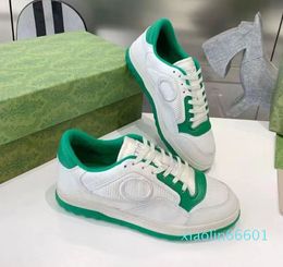 2023 Women Shoes with Strawberry Wave Mouth Tiger Web Print Vintage Trainer Man Woman
