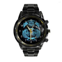 Wristwatches Men's Watch Trend Fashion Colour Skull Watches Casual Business Quartz Wrist