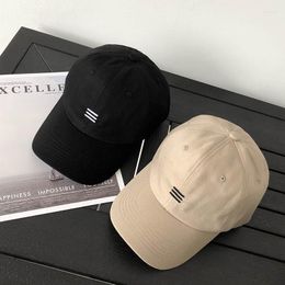 Ball Caps Japanese Casual Women's&Men's Baseball Cap Spring&Summer Sunshade Sports Peaked Cotton Embroidered Couple's Hip Hop Hat