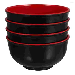 Dinnerware Sets Ramen Bowl Serving Kitchen Tableware El Noodle Holder Home Soup Melamine Noodles Container