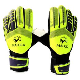 Sports Gloves MAICCA Kids Men's Soccer Goalie Gloves Professional kids Goalkeeper Gloves Soccer Football Thick Latex Finger Protection Footbal 230811