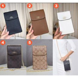 37543 55636 55641 Phone Bag Women Small Sling Business and Leisure Crossbody Metal Chain Bag