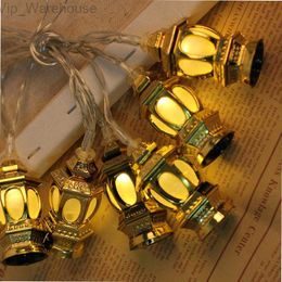 EID Mubarak Decor Ramadan Decorations Moon Star Led String Lights For Home Islam Muslim Event Party Supplies Eid al-Fitr Decor HKD230812