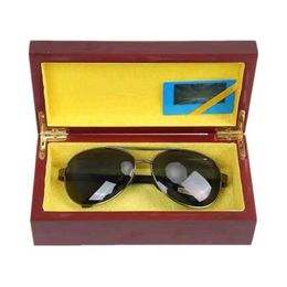 7515 Red Box Polarised Glasses 2023 New Pilot Sunglasses Driving UV Sun Protection Big Face