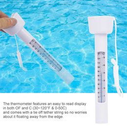 Mini Swimming Pool Floating Thermometer Bathtub Spa Hot Tub Fish Ponds Temperature Measuring Meter New