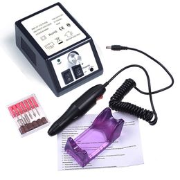 Nail Manicure Set Professional Manicure Drill Machine Set Electric Nail Drill Machine Nail Sander Gel Cuticle Remove Nail Lathe File Polish Tool 230811