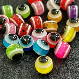 Fishing Accessories 50pcs/lot Fish Eye Fishing Beads 6mm 8mm Mixed Colour Luminous Carolina Rigs Taxes Rigs Fishing Beads DIY Kit Bass Fishing Tackle 230812