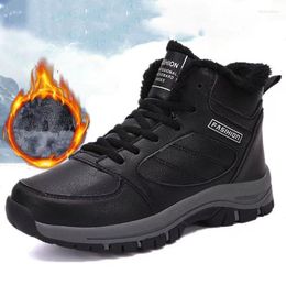 Boots Winter Women Waterproof Snow Shoes Casual Hiking Ankle For Plus Size Couple