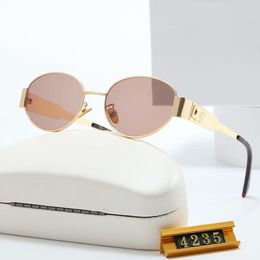 Fashion Luxury designer sunglasses for womens men glasses same Sunglasses as Lisa Triomphe beach street photo small sunnies with box sonnenbrille