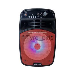 Portable Speakers KTS-1119 6.5 Inch Factory Price Colorful Rechargeable Karaoke Wireless Box Portable Speaker x0813