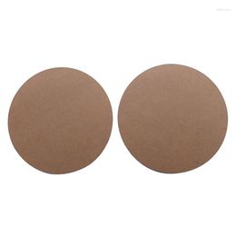 Baking Moulds Round Acrylic Cake Discs Topper Reusable Boards Disk Base For Cakes Trimming Decorating Supplies Bakeware Accessories 2Pcs