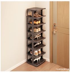 Storage Boxes Bins Shoe Rack Simple Multilayer Standing Economical Shoes Shelf for Household Dormitory Furniture Removable Cabinets 230812