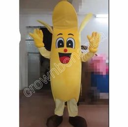 High Quality Banana Doll Mascot Costume Walking Halloween Suit Large Event Costume Suit Party dress