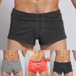 Underpants Mens Boxer Shorts Casual Home Pants Boxershorts Male Comfortable Cotton Pajama Sports Underwear Gifts For Men