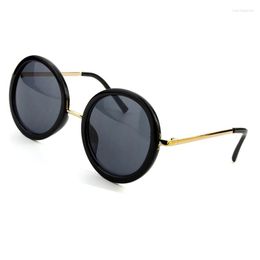 Sunglasses Retro Round Women Brand Designer Outdoor Travel Driving Vintage Sun Glasses Girls Ladies 5 Colours