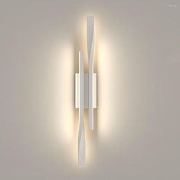 Wall Lamp 18W Modern Simple Led Strip Light Length 50cm AC85-265V Bedroom Bedside Living Room Background Decoration El