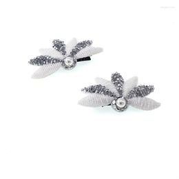 Dangle Earrings Silver Colour Tassel Wing Style Drop Rose Fashion Temperament Female Anniversary Party Jewellery