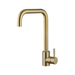 Stainless Steel Kitchen Faucet 360 Rotate Flexbible Kitchen Tap Faucet Deck Mount Cold Hot Water Sink Mixer Kitchen Gold Tap