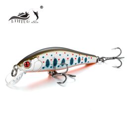 Baits Lures Bait Peche Leurre LTHTUG FLAT PHOXY MINNOW HW 50S 6g Fast Sinking Minnow Stream Fishing Lures For Perch Pike Trout Club 230812