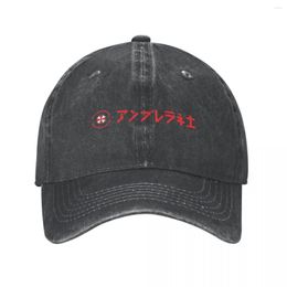 Ball Caps Umbrella Corporation Logo Men Women Baseball Cap Distressed Denim Hat Vintage Outdoor Summer Headwear