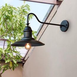 Wall Lamps Black Outdoor Lamp Living Room Bedroom Study El Bedside Restaurant Bar Garden Lighting Park Gateway Yard Porch