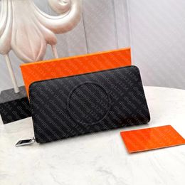 mens Wallet leather Designer Purse Cowskin Long Wallets for women Men Card holders Bags fashion Unisex purses