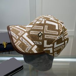Design high-end slim-faced baseball caps for men and women Fisherman's caps luxurys street sports travel all-top caps