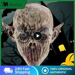 Party Masks Realistic Latex Full Face Creepy Monster Headgear Horror Mask Halloween Monster Mask Horrible Ghastful Creepy Scary Realistic 230812