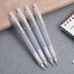 Office 0.5/0.7mm Stationery Transparent Drawing Mechanical Pencil Propelling Automatic Movable