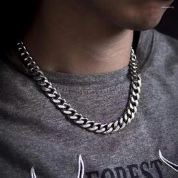 Pendant Necklaces 2023 Trendy And Fashionable Men's Cuban Necklace With Titanium Steel Available In Sizes For Customization Purchase