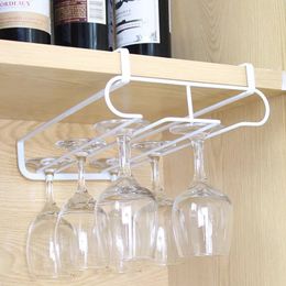 Tabletop Wine Racks Easy Installation Useful Iron Rack Glass Holder Hanging Bar Shelf Stainless Steel Stand Paper Roll 230812