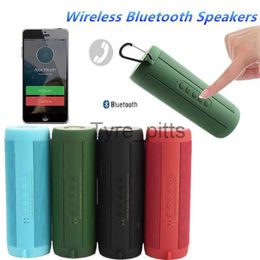 Portable Speakers T2 Wireless Bluetooth-compatible Speakers Waterproof Portable Outdoor Loudspeaker Mini Column Box Speaker for IPhone Xiaomi x0813