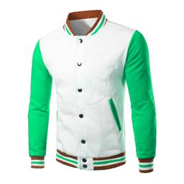 Oem Odm Obm Stylish Men Designs Embroidery Baseball Fashion Streetwear Casual Fit College Jacket Brand