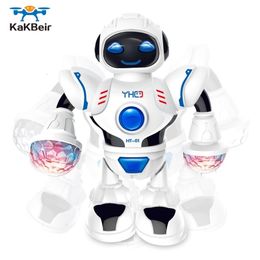 ElectricRC Animals KaKBeir Mini RC Robot with lighting Music Dancing Intelligent Model Simulated walking robots Early educational Toys for children 230812