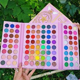 Lidschatten Boutique 96 Farben Platte Schimmer Matte Pailletten Lidschatten Buntes Bühnenball Dedizierte Neon Palette Beauty 230812