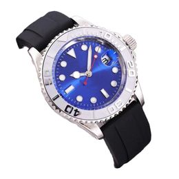 Original Rolxs mens watch watches high quality luxury watch yacht Automatic machinery 41mm rolej wriswatch super Leather stainless steel sapphire with box montre 2