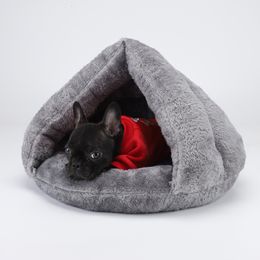 kennels pens Dog Mat Bed Cats Sofa Accessories Small Puppy Big Cushion Dogs Pets Supplies Baskets Large Basket Bedding Kennel Fluffy Pet Beds 230812