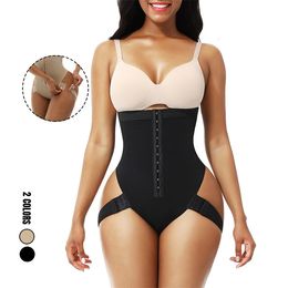 Breast Form Shapewear High Waist Shaping Panties Suspenders Open Buttocks Enlarged Female Shapers Tighten The Abdomen 230812