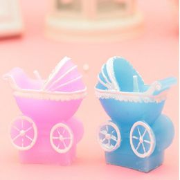 Candles 20 Pcs/lot Romantic Marriage Proposal Gift Wedding Mini Creative Baby Carriage Shape Design Birthday Candle