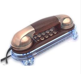 Telephones Wall Mounted landline Telephone Corded Antique Retro Telephone For Home 230812