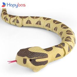 ElectricRC Animals F06507 Infrared Remote Control Toy Electric Wireless Simulation RC Snake Creativity Gift Exotic Christmas gift 230812