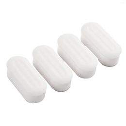 Toilet Seat Covers Repair Tools Bumpers Strong Adhesive White 4pcs 5x2x1.7cm Antislip Bathroom Buffer Pad Fixtures Home