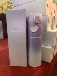 Mode 500 ml Starbucks Cup Water Flaschen Vakuum Edelstahl Tassen Kessel Thermo Cups Geschenkprodukt